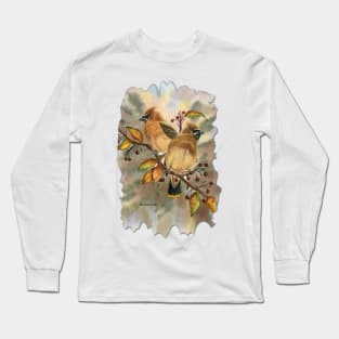 Waxwings Long Sleeve T-Shirt